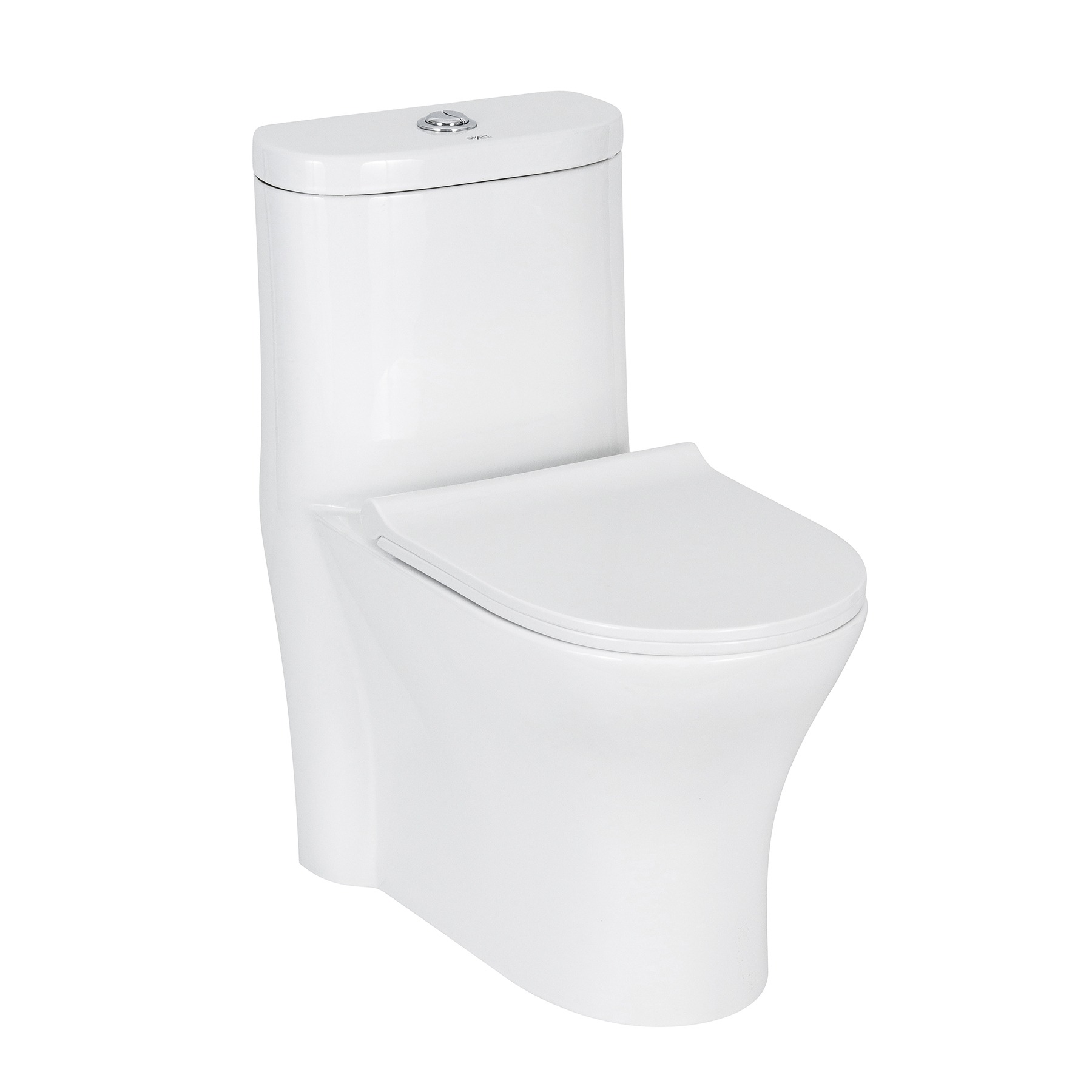 1-4.jpg Vaso Sanitário Acoplado (monobloco) Smart 225 + Anel de vedação + Mangueira flexivel - Smart Norte - Imagem 1